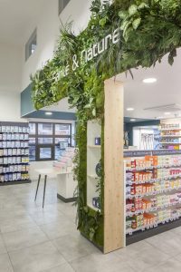 Pharmacie Habillage Mural
