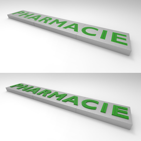 Bandeau d'enseigne lumineux Pharmacie – Image 3